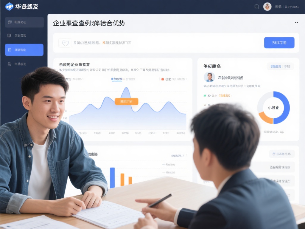 华体会企查查 (华体会企查查:企业信息查询的专业平台推荐) 为了更直观地说明华体会与企查查结合的优势,我们来看